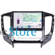 Штатная магнитола Lesko для Mitsubishi Pajero Sport III ver. 2 2015-2019 экран 9" 4/64 QLED CarPlay 4G Wi-Fi GPS 360 Prime