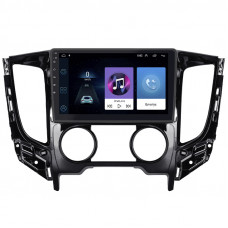 Штатная магнитола Lesko для Mitsubishi Pajero Sport III ver.1 2015-2019 экран 9" 1/16Gb Wi-Fi GPS Base