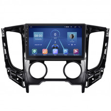 Штатная магнитола Lesko для Mitsubishi Pajero Sport III ver.1 2015-2019 экран 9" 2/32Gb 4G Wi-Fi GPS Top