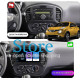 Штатная магнитола Lesko для Nissan Juke I 2010-2014 экран 9" 4/32Gb 4G Wi-Fi GPS Top