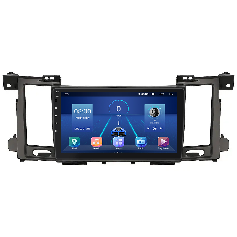 Штатная магнитола Lesko для Nissan Patrol VI (Y62) Рестайлинг 2014-н.в. экран 9" 4/32Gb 4G Wi-Fi GPS Top