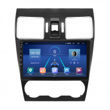 Штатная магнитола Lesko для Subaru Forester IV 2012-2015 экран 9" 4/32Gb 4G Wi-Fi GPS Top