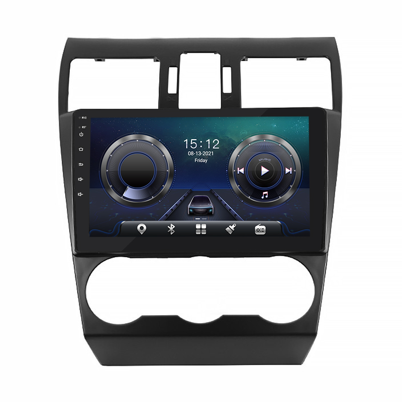 Штатная магнитола Lesko для Subaru Impreza IV Рестайлинг 2014-2016 экран 9" 4/32Gb 4G Wi-Fi GPS Top