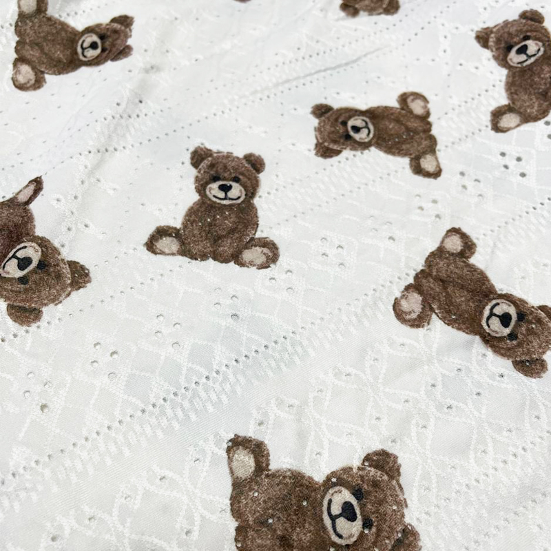 Женский комплект для дома и сна SM24107AYH футболка и шорты женская пижама белая с мишками S