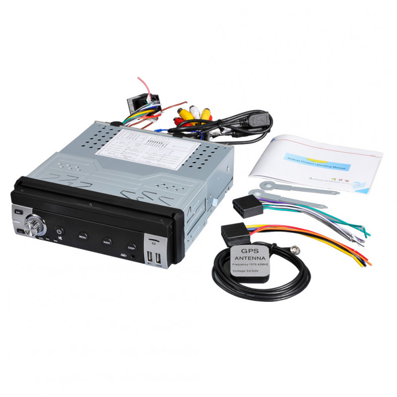 Автомобильная магнитола с выдвижным экраном 7" Android HEVXM 9602A 2/32