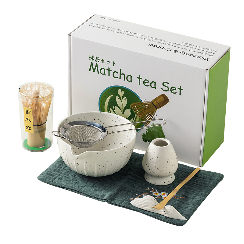 Набор Matcha 3125 для приготовления чая матча 7 предметов White