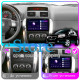 Штатная магнитола Lesko для Fiat Sedici  2005-2014 экран 9" 2/32Gb Wi-Fi GPS Base