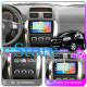 Штатная магнитола Lesko для Fiat Sedici  2005-2014 экран 9" 2/32Gb CarPlay 4G Wi-Fi GPS Prime