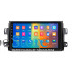 Штатная магнитола Lesko для Fiat Sedici  2005-2014 экран 9" 4/64Gb CarPlay 4G Wi-Fi GPS Prime