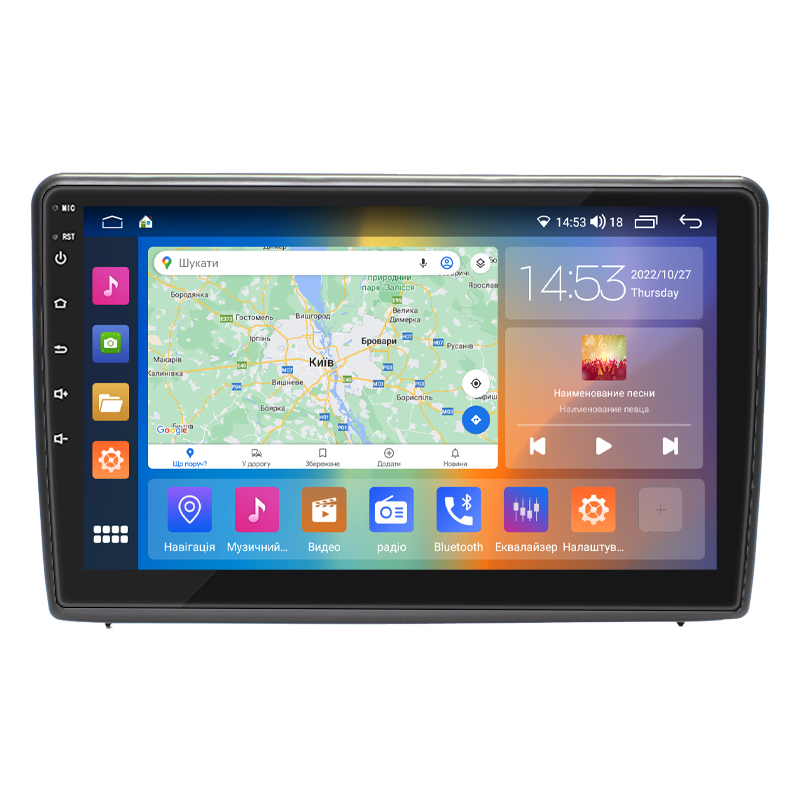 Штатная магнитола Lesko для Ford EcoSport I Рестайлинг 2017-н.в. экран 10" 2/32Gb CarPlay 4G Wi-Fi GPS Prime