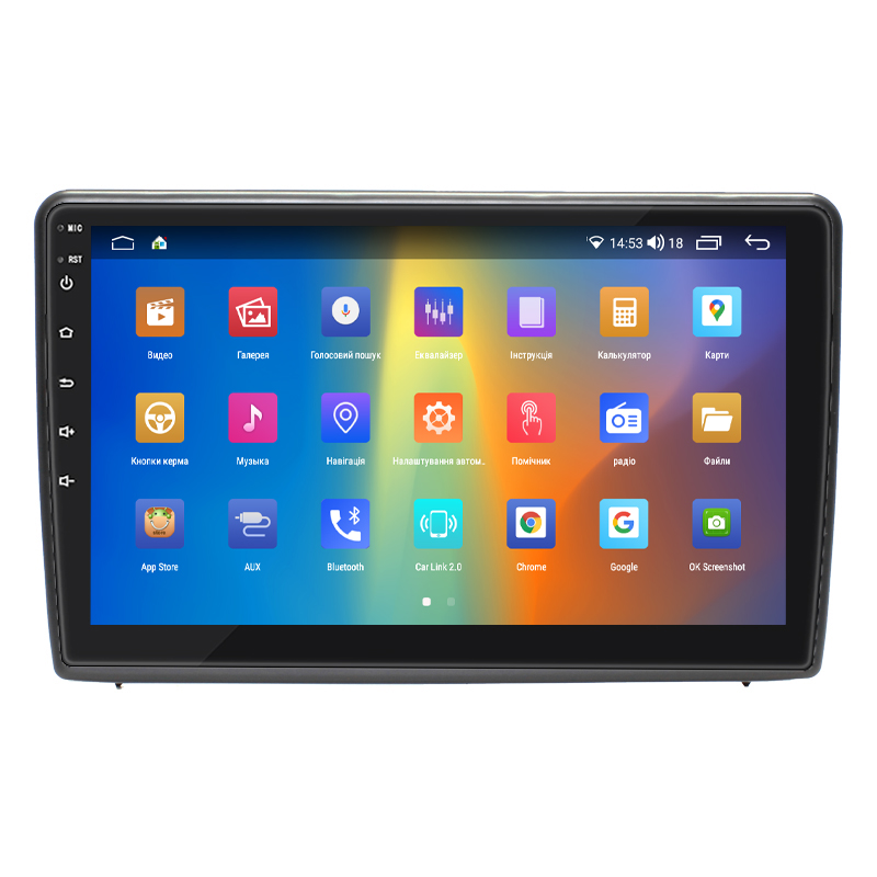 Штатная магнитола Lesko для Ford EcoSport I Рестайлинг 2017-н.в. экран 10" 2/32Gb CarPlay 4G Wi-Fi GPS Prime