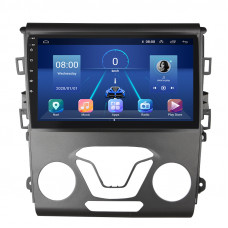 Штатная магнитола Lesko для Ford Fusion (North America) II 2012-2016 экран 9" 4/64Gb 4G Wi-Fi GPS Top