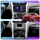 Штатная магнитола Lesko для Ford Fusion (North America) II Рестайлинг 2016-2020 экран 9" 4/64Gb 4G Wi-Fi GPS Top