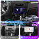 Штатная магнитола Lesko для Ford Fusion I Рестайлинг 2009-2012 экран 10" 1/16Gb Wi-Fi GPS Base