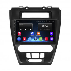 Штатная магнитола Lesko для Ford Fusion I Рестайлинг 2009-2012 экран 10" 2/32Gb Wi-Fi GPS Base