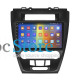 Штатная магнитола Lesko для Ford Fusion I Рестайлинг 2009-2012 экран 10" 2/32Gb CarPlay 4G Wi-Fi GPS Prime