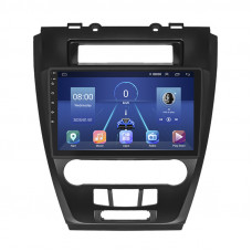 Штатная магнитола Lesko для Ford Fusion I Рестайлинг 2009-2012 экран 10" 2/32Gb 4G Wi-Fi GPS Top