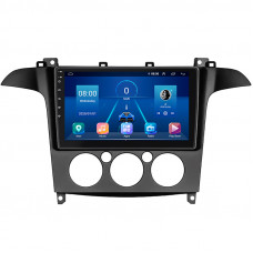 Штатная магнитола Lesko для Ford Galaxy II Рестайлинг ver 2 2010-2015 экран 9" 6/128Gb 4G Wi-Fi GPS Top