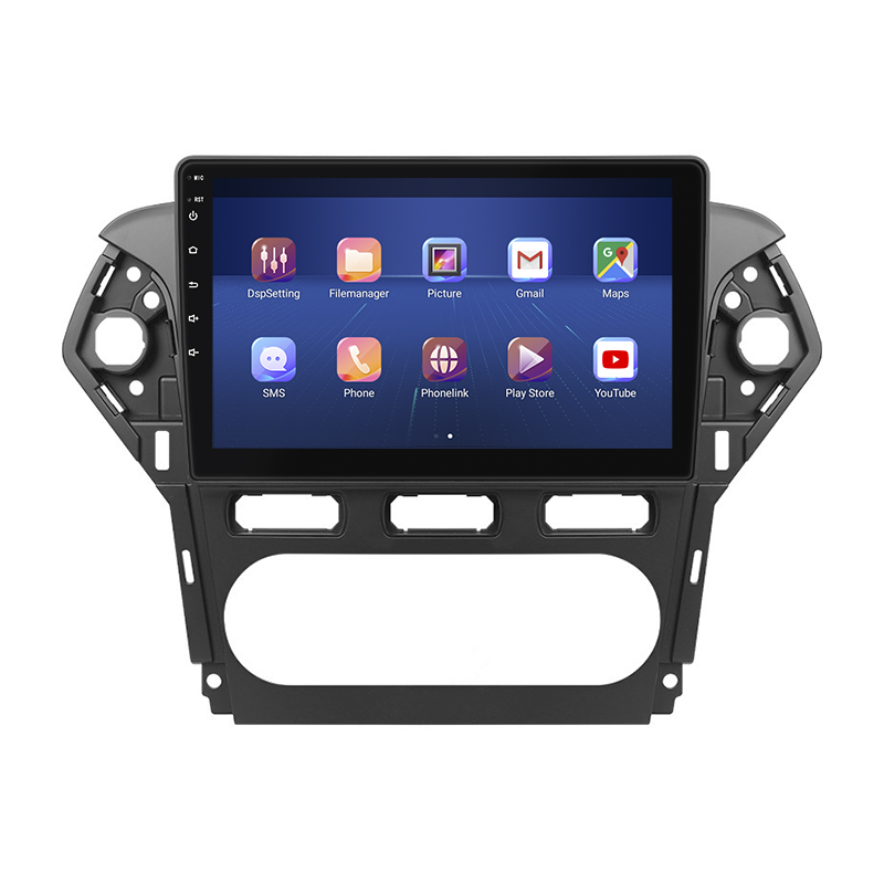 Штатная магнитола Lesko для Ford Mondeo IV Рестайлинг 2010-2014 экран 10" 4/64Gb 4G Wi-Fi GPS Top