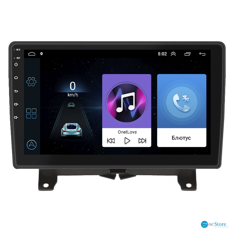 Штатная магнитола Lesko для Land Rover Range Rover Sport I 2005-2009 экран 9" 1/16Gb Wi-Fi GPS Base