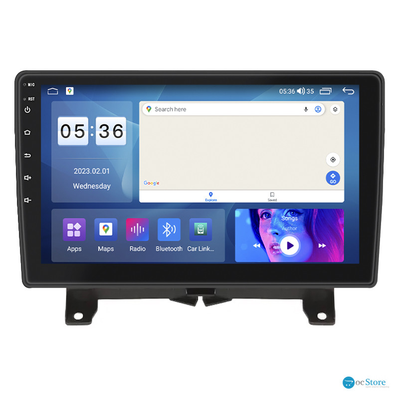 Штатная магнитола Lesko для Land Rover Range Rover Sport I 2005-2009 экран 9" 2/32Gb CarPlay 4G Wi-Fi GPS Prime