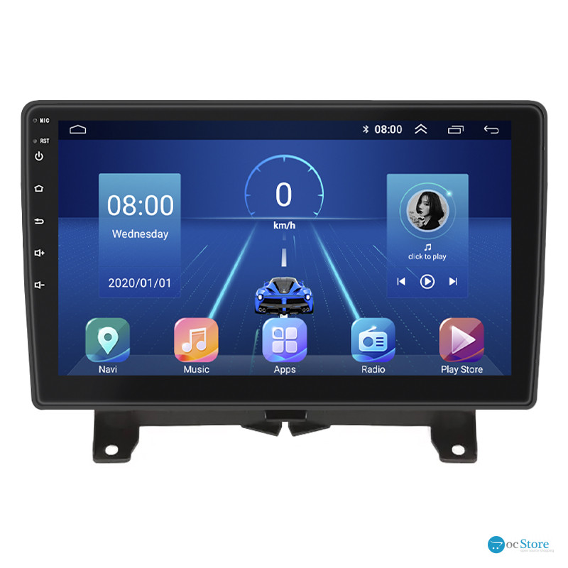Штатная магнитола Lesko для Land Rover Range Rover Sport I 2005-2009 экран 9" 2/32Gb 4G Wi-Fi GPS Top