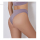 Женские бесшовные трусики бразилианы в рубчик A02# Лиловый M