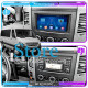 Штатная магнитола Lesko для Mercedes-Benz Sprinter II (W906) 2006-2013 экран 9" 2/32Gb 4G Wi-Fi GPS Top