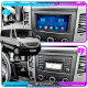 Штатная магнитола Lesko для Mercedes-Benz Sprinter II (W906) 2006-2013 экран 9" 6/128Gb 4G Wi-Fi GPS Top