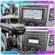 Штатная магнитола Lesko для Mercedes-Benz Sprinter II (W906) Рестайлинг  2014-2018 экран 9" 4/64 QLED CarPlay 4G Wi-Fi GPS 360 Prime