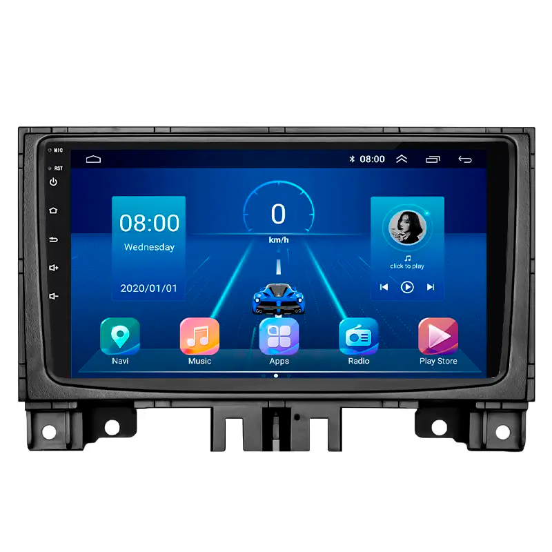 Штатная магнитола Lesko для Mercedes-Benz Sprinter II (W906) Рестайлинг  2014-2018 экран 9" 4/32Gb 4G Wi-Fi GPS Top