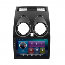 Штатная магнитола Lesko для Nissan Qashqai I 2006-2010 экран 9" 4/64Gb 4G Wi-Fi GPS Top