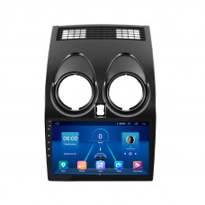 Штатная магнитола Lesko для Nissan Qashqai I Рестайлинг 2010-2013 экран 9" 6/128Gb 4G Wi-Fi GPS Top