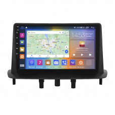 Штатная магнитола Lesko для Renault Fluence I 2009-2013 экран 9" 2/32Gb CarPlay 4G Wi-Fi GPS Prime