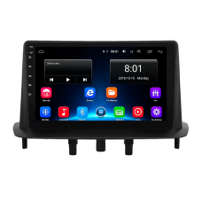 Штатная магнитола Lesko для Renault Fluence I 2009-2013 экран 9" 4/32Gb 4G Wi-Fi GPS Top