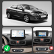 Штатная магнитола Lesko для Renault Fluence I 2009-2013 экран 9" 4/32Gb 4G Wi-Fi GPS Top