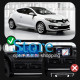 Штатная магнитола Lesko для Renault Megane III Рестайлинг 2 2014-2016 экран 9" 6/128Gb 4G Wi-Fi GPS Top