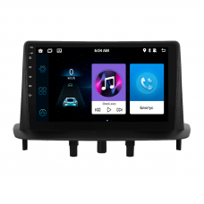 Штатная магнитола Lesko для Renault Megane III Рестайлинг 2012-2014 экран 9" 1/16Gb Wi-Fi GPS Base
