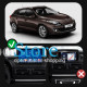 Штатная магнитола Lesko для Renault Megane III Рестайлинг 2012-2014 экран 9" 4/32Gb 4G Wi-Fi GPS Top