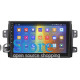 Штатная магнитола Lesko для Suzuki SX4 I (Classic) 2006-2009 экран 9" 4/64Gb CarPlay 4G Wi-Fi GPS Prime