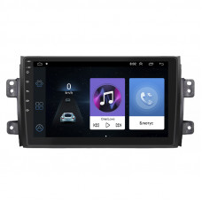 Штатная магнитола Lesko для Suzuki SX4 I (Classic) Рестайлинг 2009-2014 экран 9" 1/16Gb Wi-Fi GPS Base