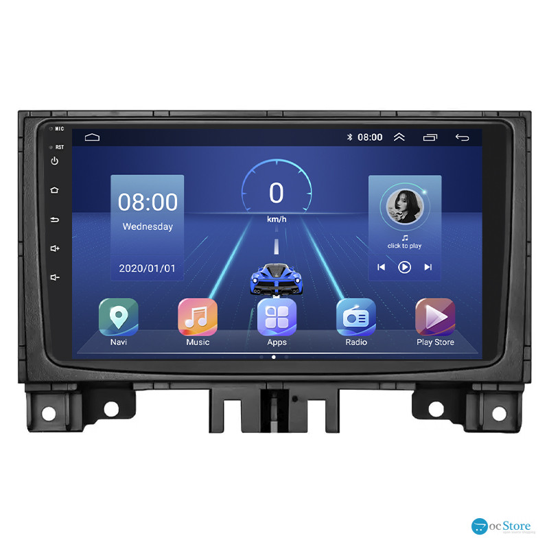 Штатная магнитола Lesko для Volkswagen Crafter I 2006-2011 экран 9" 4/64Gb 4G Wi-Fi GPS Top