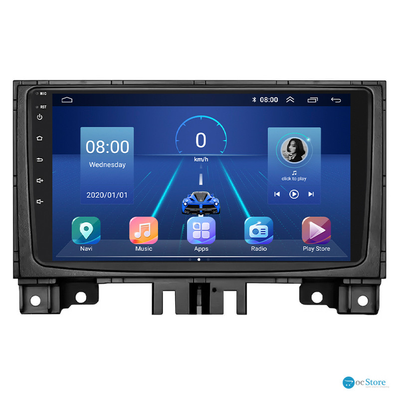 Штатная магнитола Lesko для Volkswagen Crafter I 2006-2011 экран 9" 6/128Gb 4G Wi-Fi GPS Top