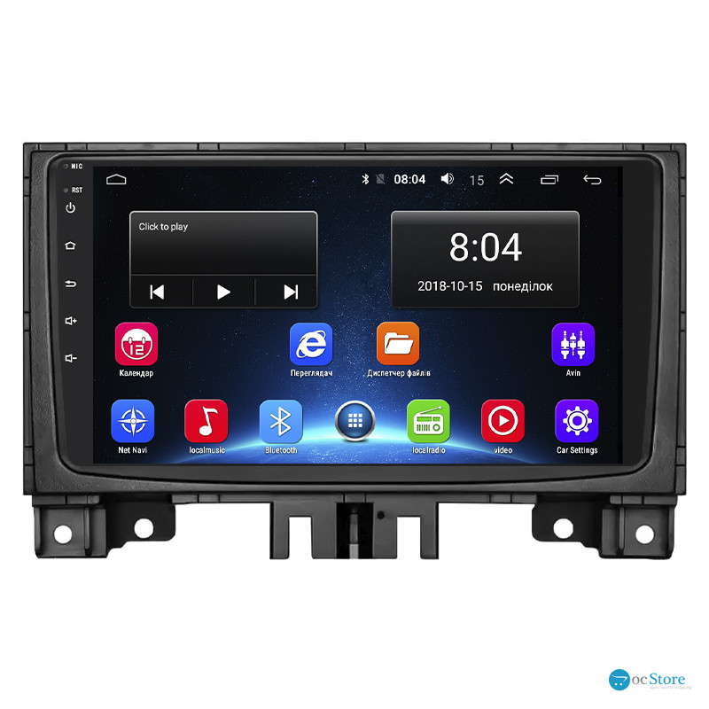Штатная магнитола Lesko для Volkswagen Crafter I Рестайлинг 2011-2017 экран 9" 2/32Gb Wi-Fi GPS Base