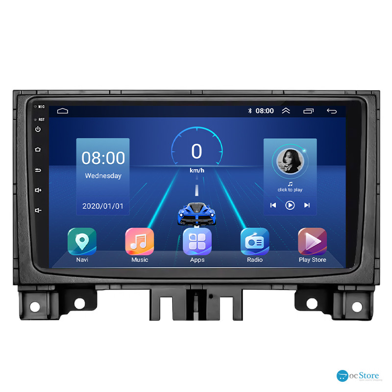 Штатная магнитола Lesko для Volkswagen Crafter I Рестайлинг 2011-2017 экран 9" 6/128Gb 4G Wi-Fi GPS Top