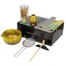 Набор Mavanto 7458 для приготовления чая матча 7 предметов Mustard