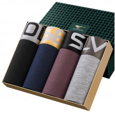 Набор из 4 шт трусов мужских боксеров Septwolves 7002 5XL