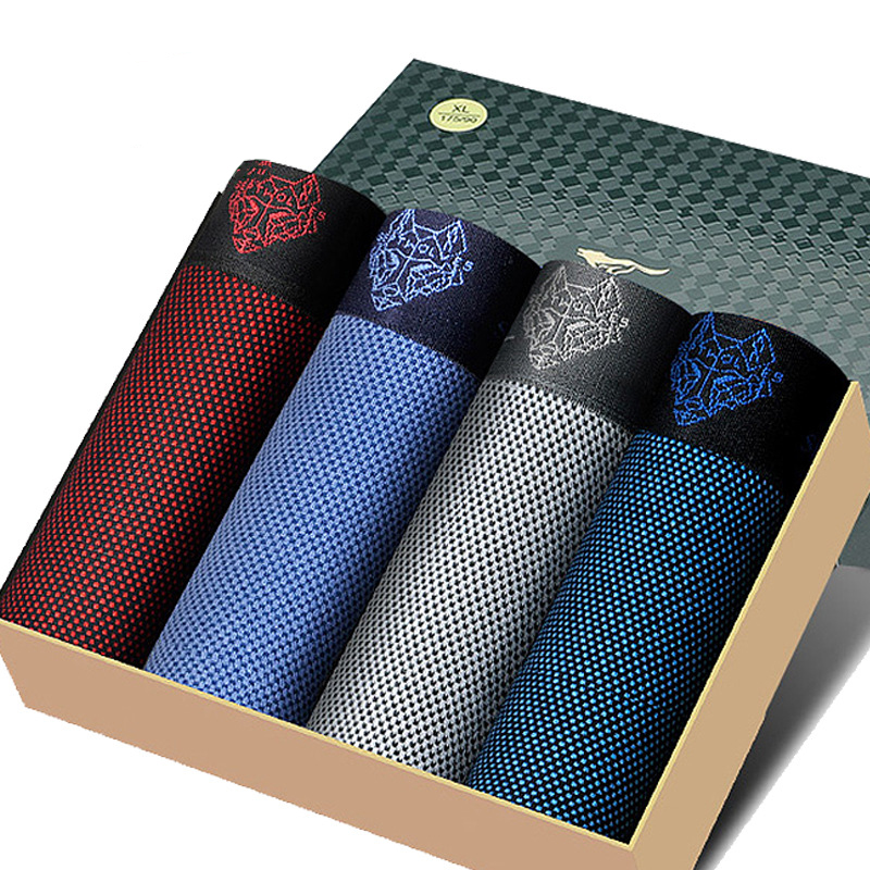 Набор из 4 шт трусов мужских боксеров Septwolves 97054 L