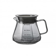 Сервер Choxila 11730 графин для приготовления кофе заварник для пуровера стеклянный 400 мл