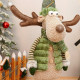 Новогодняя фигурка под елку YH259905A  новогодний олень 85 см рождественская мягкая игрушка Green